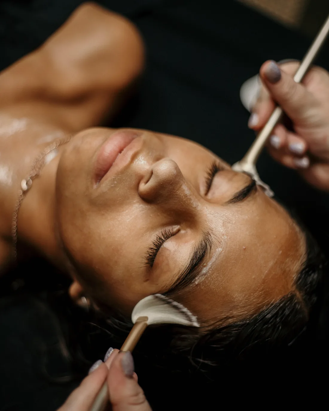 Customized facial treatment at Skin Cove in Grand Rapids